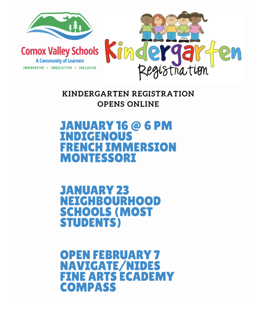 Registration for Kindergarten for 2024/2025 School Year Queneesh Elementary